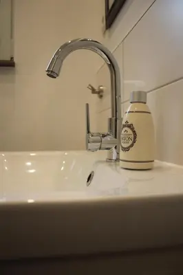 Ein Badezimmer in der Unterkunft Eifel Apartments