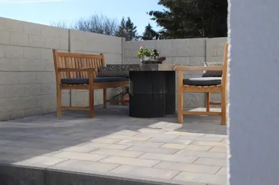 Ein Balkon oder eine Terrasse in der Unterkunft Eifel Apartments