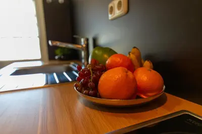 Essen in der Ferienwohnung oder in der Nähe