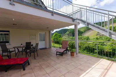 Ein Balkon oder eine Terrasse in der Unterkunft Kimi's House - FeWo