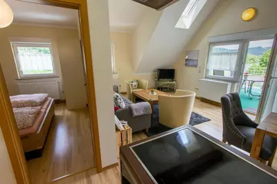 Ein Bett oder Betten in einem Zimmer der Unterkunft Kimi's House - FeWo