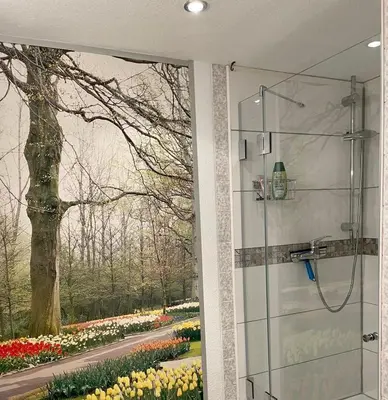 Ein Badezimmer in der Unterkunft Ferienwohnung Inga