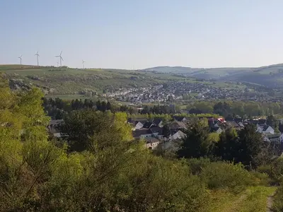 Naturlandschaft in der Nähe der Ferienwohnung