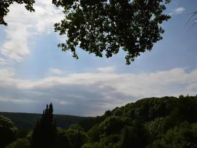 Naturlandschaft in der Nähe des Ferienhauses