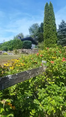 Ein Garten an der Unterkunft Ferienhaus-4Seasons