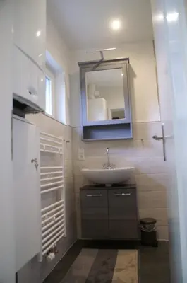 Ein Badezimmer in der Unterkunft Ferienhaus-4Seasons