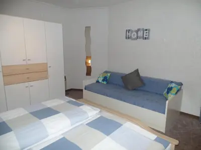 Ein Bett oder Betten in einem Zimmer der Unterkunft Ferienwohnung Erz