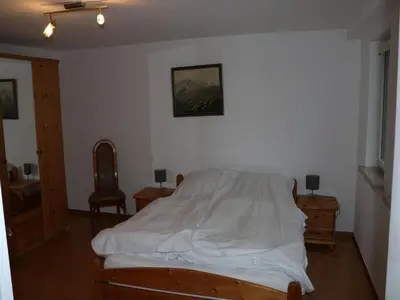 Ein Bett oder Betten in einem Zimmer der Unterkunft Villa Hochwald Familienhaus