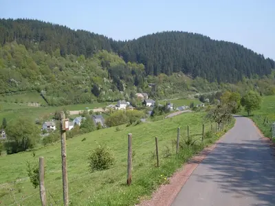 Naturlandschaft in der Nähe der Ferienwohnung