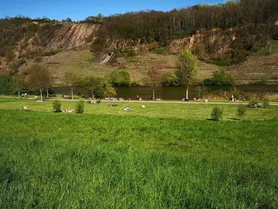 Naturlandschaft in der Nähe des Chalets