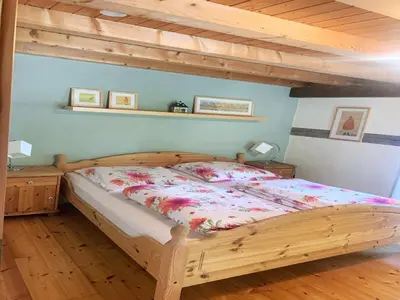 Ein Bett oder Betten in einem Zimmer der Unterkunft Mosel Mill Garden Stay