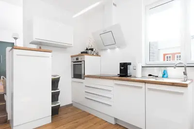 Küche/Küchenzeile in der Unterkunft eifel5star - Burgfriedstraße