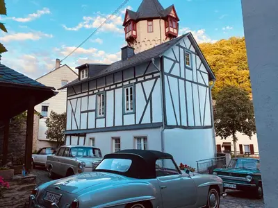 Das Gebäude in dem sich das Hotel befindet