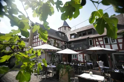 Das Gebäude in dem sich das Hotel befindet