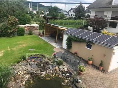 Ein Garten an der Unterkunft Ferienwohnungen Forneck