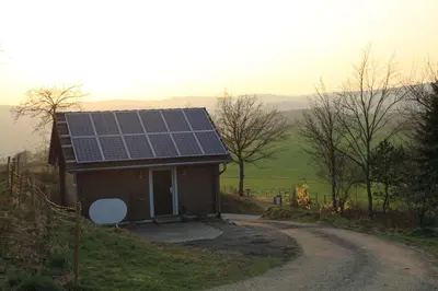 Naturlandschaft in der Nähe des Ferienhauses