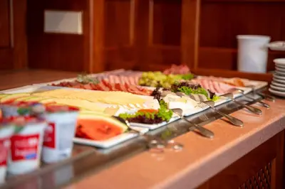 Essen im Hotel oder in der Nähe