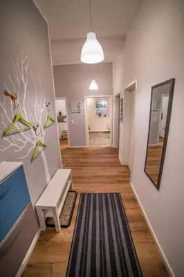 Grundriss der Unterkunft Ferienhaus am Apfelbaum