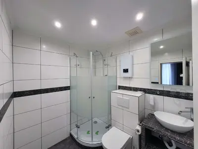 Ein Badezimmer in der Unterkunft Hotel Restaurant Adria Kroatien