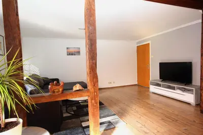 TV/Unterhaltungsangebot in der Unterkunft Ferienwohnung Ehlen im Alten Winzerhaus