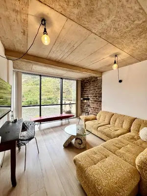 Ein Sitzbereich in der Unterkunft Hotel Villa Vie Cochem