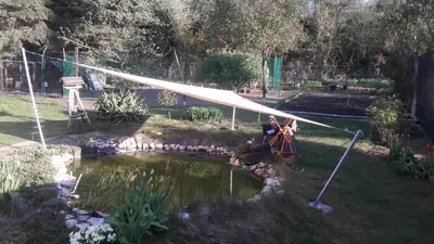 Ein Garten an der Unterkunft Citynahe Wohnung Festung Ehrenbreitstein 65m² mit großem Garten