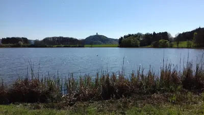 Naturlandschaft in der Nähe der Ferienwohnung