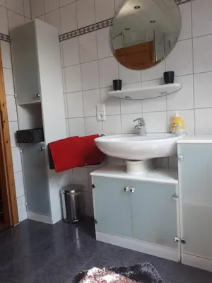Ein Badezimmer in der Unterkunft Ferienwohnung Kittel