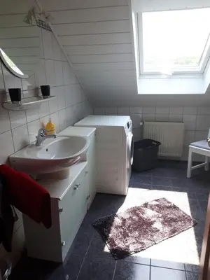 Ein Badezimmer in der Unterkunft Ferienwohnung Kittel