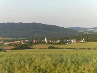 Naturlandschaft in der Nähe des Ferienhauses