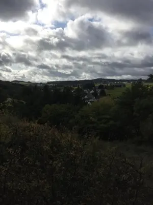 Naturlandschaft in der Nähe des Ferienhauses