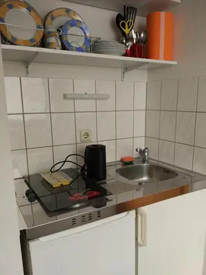 Küche/Küchenzeile in der Unterkunft Ferienappartement Trier