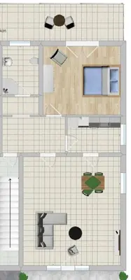 Grundriss der Unterkunft Gästehaus Binz-Meyer Heldensicht