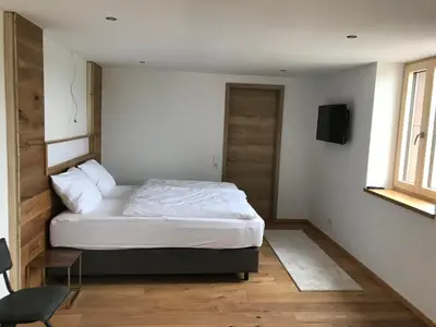 Ein Bett oder Betten in einem Zimmer der Unterkunft Kallido
