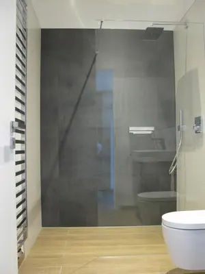 Ein Badezimmer in der Unterkunft Traumblick Vallendar