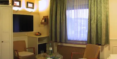 TV/Unterhaltungsangebot in der Unterkunft Pension Zum Golfstübchen