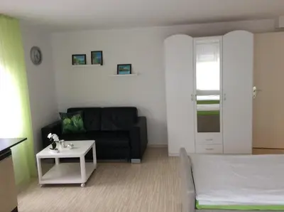 Ein Bett oder Betten in einem Zimmer der Unterkunft Wenzel