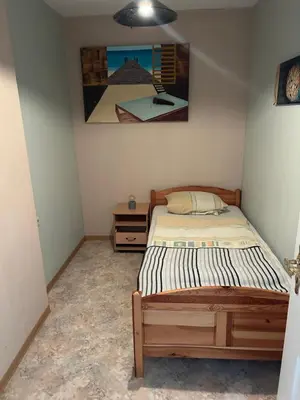 Ein Bett oder Betten in einem Zimmer der Unterkunft 19 Im Herrenfeld