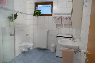 Ein Badezimmer in der Unterkunft Ferienwohnung Basche