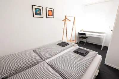 Ein Bett oder Betten in einem Zimmer der Unterkunft Ferienhaus Ko-Living