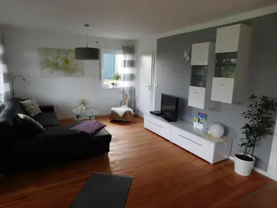 TV/Unterhaltungsangebot in der Unterkunft Ferienwohnung Elsbeere