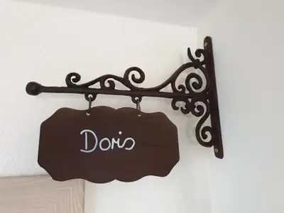 Ein Zertifikat, Auszeichnung, Logo oder anderes Dokument, das in der Unterkunft Beim Hooch. Doris ausgestellt ist