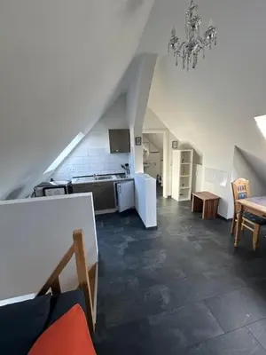 Küche/Küchenzeile in der Unterkunft Ferienwohnung FENJA
