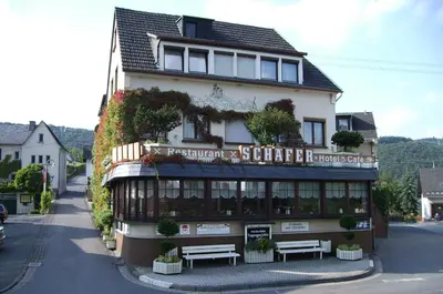 Das Gebäude in dem sich das Hotel befindet