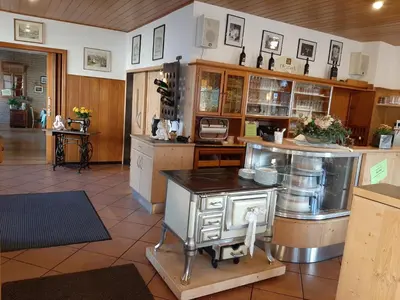 Küche/Küchenzeile in der Unterkunft Garni-Hotel-Schäfer