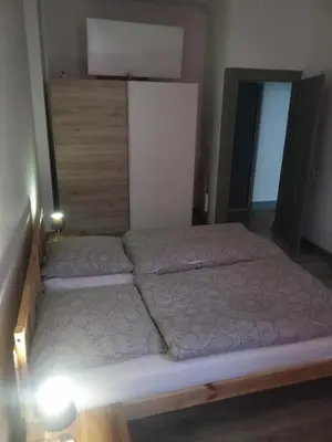 Ein Bett oder Betten in einem Zimmer der Unterkunft Apartment in Bad Ems