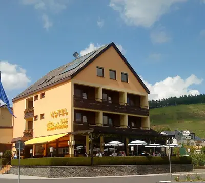 Das Gebäude in dem sich das Hotel befindet