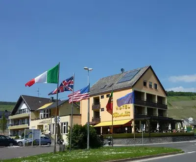 Das Gebäude in dem sich das Hotel befindet