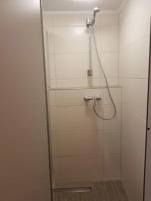 Ein Badezimmer in der Unterkunft Ferienhaus an der Sesselbahn