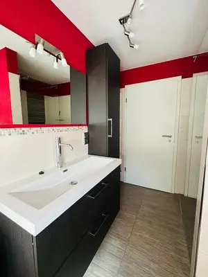 Ein Badezimmer in der Unterkunft Ferienwohnung Sternfeld